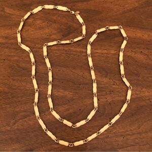 J.Crew | Enamel Link Necklace | 43” Length